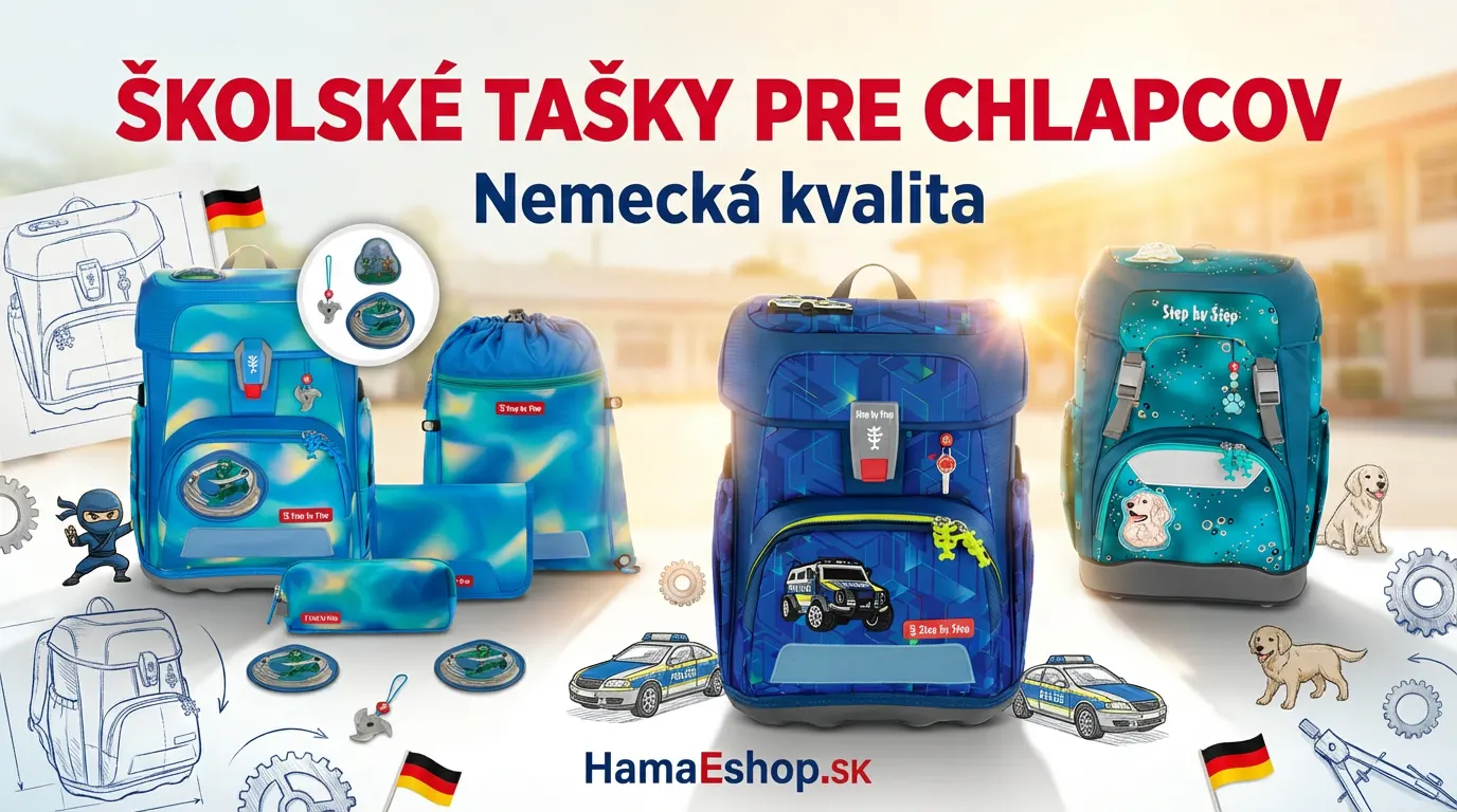 Školské tašky pre chlapcov